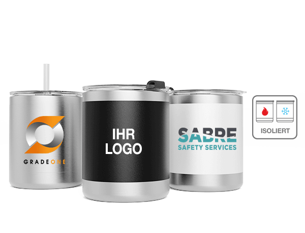 Crew - Personalisierter doppelwandiger isolierter Becher Crew - Personalisierter doppelwandiger isolierter Becher