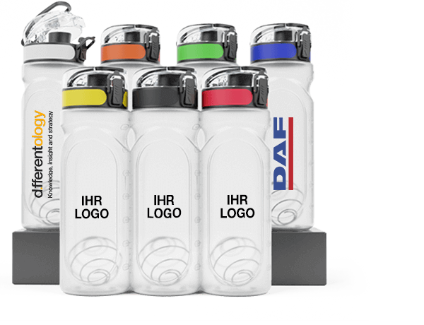 Shaker - Personalisierte Shaker-Flaschen als Werbeartikel